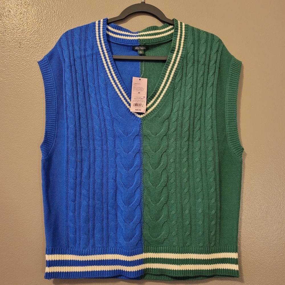 Two Colored Sweater Vest